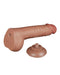 Lovetoy - Dildo Met Sliding Skin Technologie - 24 x 4.3 cm - Verwijderbare Zuignap - Lichte Huidskleur-Erotiekvoordeel.nl