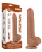 Lovetoy - Dildo Met Sliding Skin Technologie - 24 x 4.3 cm - Verwijderbare Zuignap - Lichte Huidskleur-Erotiekvoordeel.nl