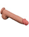 Lovetoy - Dildo Met Sliding Skin Technologie - 36 x 6.6 cm - Lichte Huidskleur-Erotiekvoordeel.nl