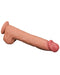 Lovetoy - Dildo Met Sliding Skin Technologie - 36 x 6.6 cm - Lichte Huidskleur-Erotiekvoordeel.nl