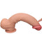 Lovetoy - Dildo Met Sliding Skin Technologie - 36 x 6.6 cm - Lichte Huidskleur-Erotiekvoordeel.nl