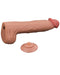 Lovetoy - Dildo Met Sliding Skin Technologie - 36 x 6.6 cm - Lichte Huidskleur-Erotiekvoordeel.nl