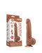 Lovetoy - Dildo - Sliding Skin Dildo - Lengte 29 cm - Bruin-Erotiekvoordeel.nl