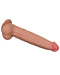 Lovetoy - Dildo - Sliding Skin Dildo - Lengte 34 cm - Lichte Huidskleur-Erotiekvoordeel.nl