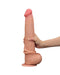 Lovetoy - Dildo - Sliding Skin Dildo - Lengte 34 cm - Lichte Huidskleur-Erotiekvoordeel.nl