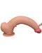 Lovetoy - Dildo - Sliding Skin Dildo - Lengte 34 cm - Lichte Huidskleur-Erotiekvoordeel.nl