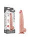 Lovetoy - Dildo - Sliding Skin Dildo - Lengte 34 cm - Lichte Huidskleur-Erotiekvoordeel.nl