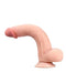 Lovetoy - Dildo Met glijdende huid 23 x 4 cm - Lichte Huidskleur-Erotiekvoordeel.nl