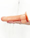 Lovetoy - Easy Strap-on Set Met dildo Van 21,5 cm Met Balzak - Lichte Huidskleur-Erotiekvoordeel.nl