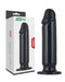 Lovetoy - King Size Anaal Dildo 23 x 5 cm - Zwart-Erotiekvoordeel.nl