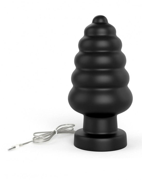 Lovetoy - King Size Vibrerende Buttplug - Anal Cracker - 18 cm - Zwart-Erotiekvoordeel.nl