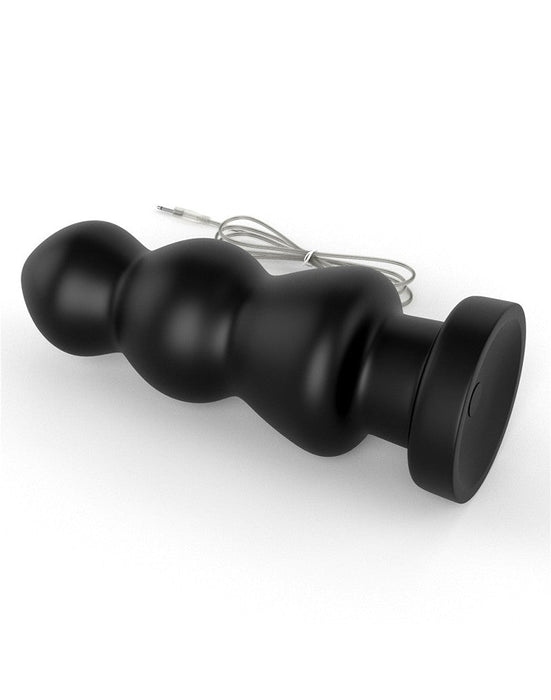 Lovetoy - King Size Vibrerende Buttplug Anal Rigger 20 cm - Zwart-Erotiekvoordeel.nl