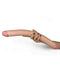 Lovetoy - Kingsize Slim Ultra Dubbele Dildo 45 cm - Lichte Huidskleur-Erotiekvoordeel.nl