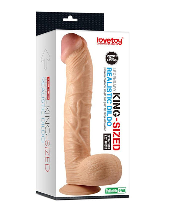 Lovetoy - Legendary - Realistische Kingsize Dildo - 25,5 x 4.5 cm-Erotiekvoordeel.nl