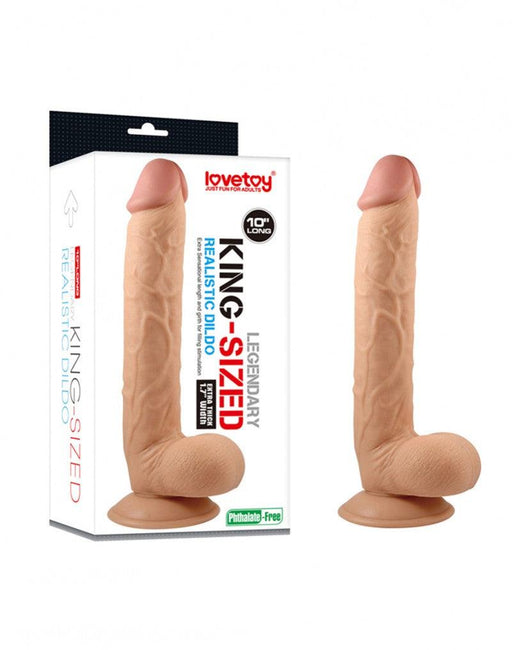 Lovetoy - Legendary - Realistische Kingsize Dildo - 25,5 x 4.5 cm-Erotiekvoordeel.nl