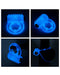 Lovetoy - Lumino Play - Vibrerende Cockring Met Nopjes- Glow In The dark-Erotiekvoordeel.nl