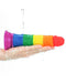 Lovetoy - Rainbow Pride Dildo 18.5 cm-Erotiekvoordeel.nl