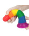 Lovetoy - Rainbow Pride Dildo 18.5 cm-Erotiekvoordeel.nl