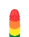 Lovetoy - Rainbow Pride Dildo 18.5 cm-Erotiekvoordeel.nl