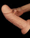 Lovetoy - Realistische Gebogen XXL Dildo 24 cm - Lichte Huidskleur-Erotiekvoordeel.nl