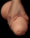 Lovetoy - Realistische Gebogen XXL Dildo 24 cm - Lichte Huidskleur-Erotiekvoordeel.nl