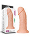 Lovetoy - Realistische Gebogen XXL Dildo 24 cm - Lichte Huidskleur-Erotiekvoordeel.nl