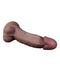 Lovetoy - Realistische XXL Dildo Met Zuignap 26.5 x 4.8 cm - Donkere Huidskleur-Erotiekvoordeel.nl