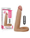 Lovetoy - Ultrasoft Double Vibrerende Voorbinddildo Voor dubbele penetratie 16 cm-Erotiekvoordeel.nl