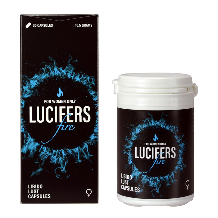 Lucifers Fire - Libido Lust Capsules - Libido verhogers voor Haar - 30 capsules-Erotiekvoordeel.nl