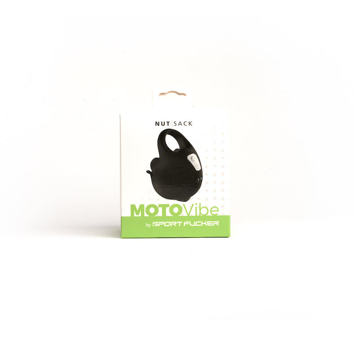 MOTOVibe - NutSack - Scrotum Vibrator - Zwart-Erotiekvoordeel.nl