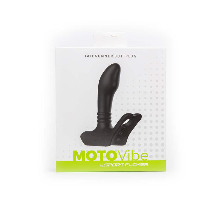 MOTOVibe by Sport Fucker - Tailgunner P-Massaging Vibrerende Buttplug-Erotiekvoordeel.nl