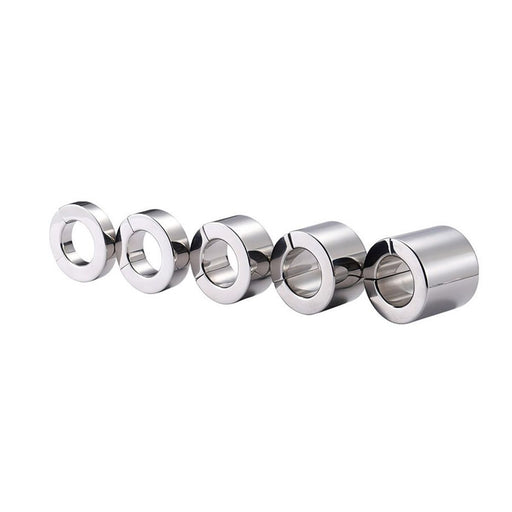 Kiotos Steel - Magnetische Ball Stretcher - 56 mm Hoog - Ø 35 mm-Erotiekvoordeel.nl