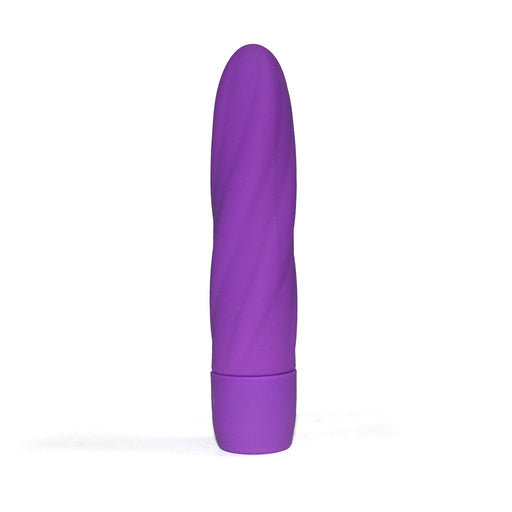 Martha Twist Siliconen Mini Vibrator - 12,5 cm - Paars-Erotiekvoordeel.nl