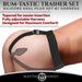 Master Series - Bum-tastic - Buttplug Trainer Set met Harnas - Zwart-Erotiekvoordeel.nl