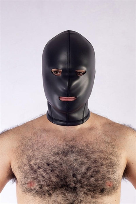 Mister B - Masker - Neoprene Hood - Ogen en Mond Open-Erotiekvoordeel.nl