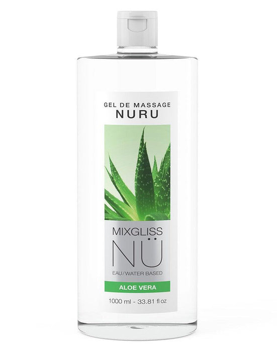 Mixgliss - NU Aloe Vera - 2-in-1 Massagegel en Glijmiddel op Waterbasis - 250 ml-Erotiekvoordeel.nl