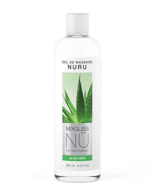 Mixgliss - NU Aloe Vera - 2-in-1 Massagegel en Glijmiddel op Waterbasis - 250 ml-Erotiekvoordeel.nl