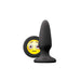 Moji's - OMG - Buttplug met Emoji - Medium - Zwart-Erotiekvoordeel.nl