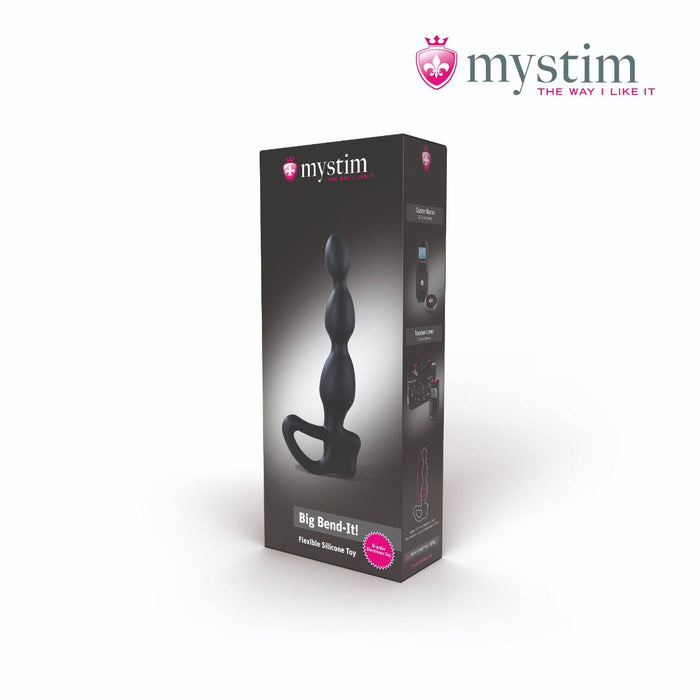 Mystim - Electrosex - Big Bend-It! - Buigbare Buttplug-Erotiekvoordeel.nl