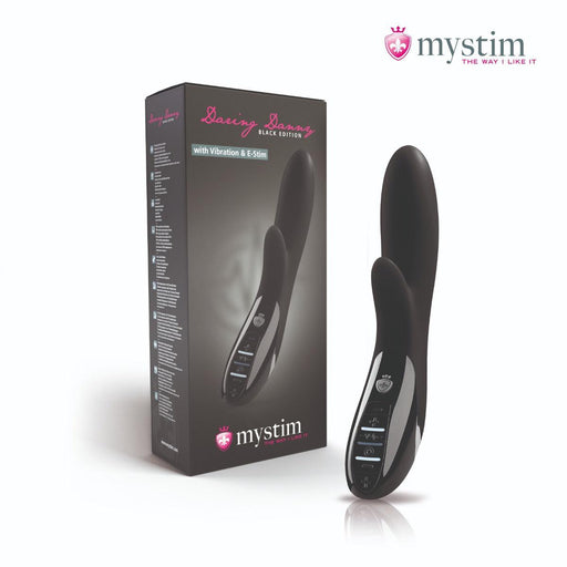 Mystim - Electrosex - Daring Danny - E-Stim Vibrator - Black Edition - Zwart-Erotiekvoordeel.nl