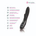 Mystim - Electrosex - Daring Danny - E-Stim Vibrator - Black Edition - Zwart-Erotiekvoordeel.nl