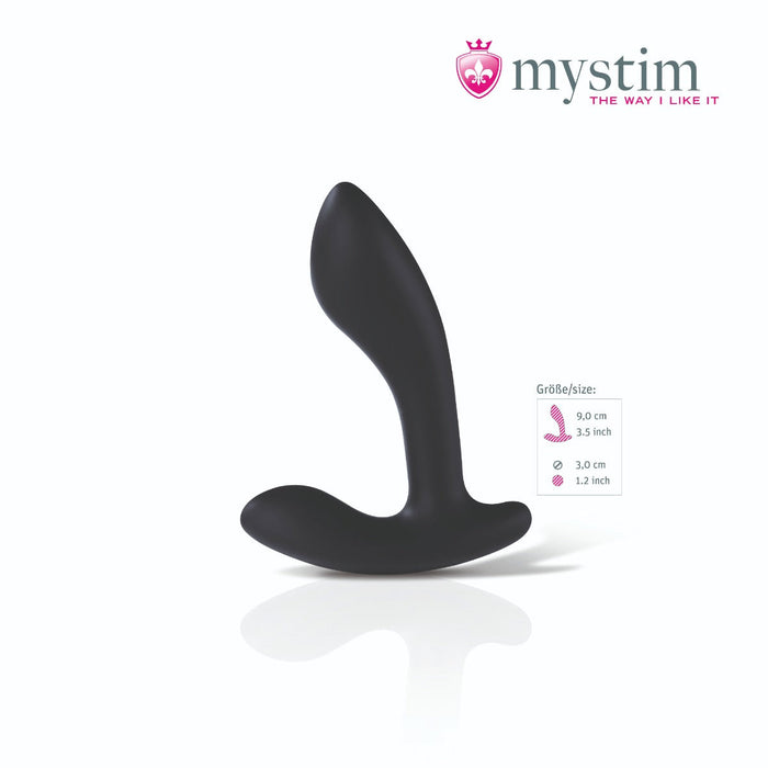 Mystim - Electrosex - Flexing Flavio - E-stim Prostate Stimulator - Black-Erotiekvoordeel.nl