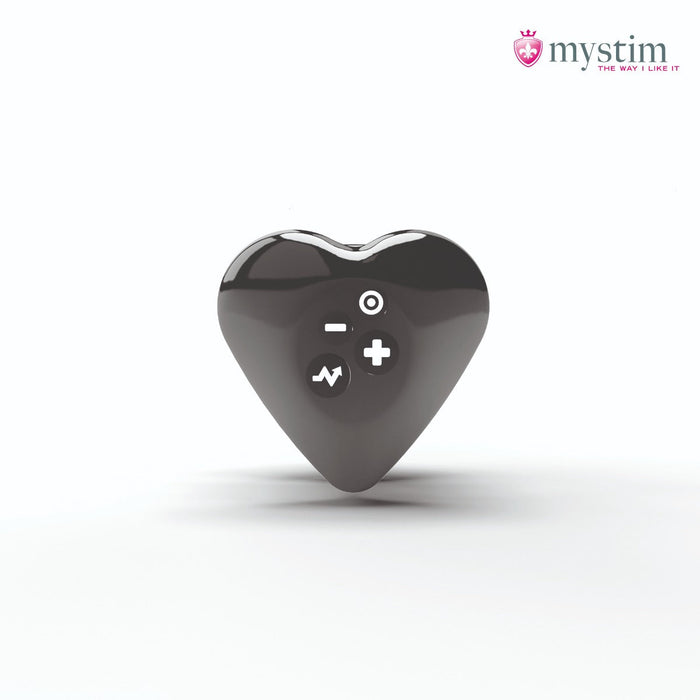 Mystim - Electrosex - Heart's Desire - E-stim Clitoris Opleg Vibrator - Zwart-Erotiekvoordeel.nl