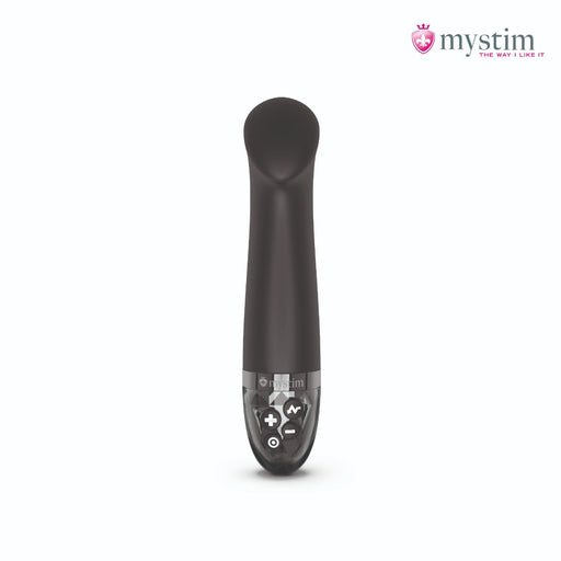 Mystim - Electrosex - Right On Ron - E-stim Vibrator - Black-Erotiekvoordeel.nl