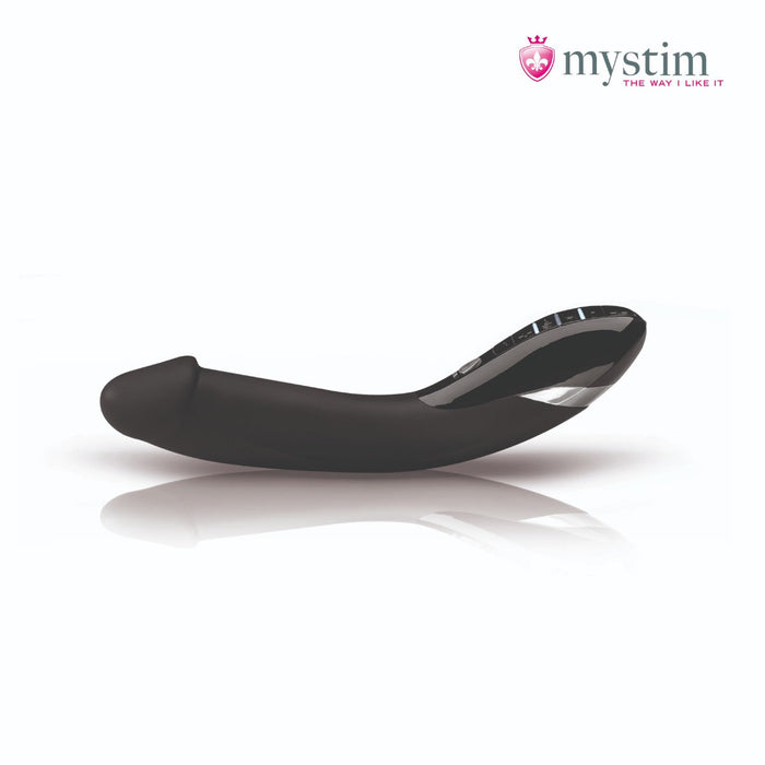 Mystim - Electrosex - Tickling Truman - E-stim Vibrator - Black-Erotiekvoordeel.nl