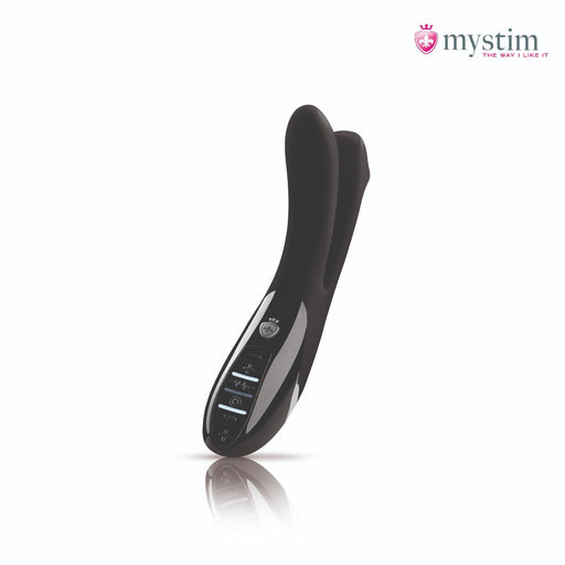 Mystim - Electrosex - Tingling Aparte - E-stim Vibrator - Black-Erotiekvoordeel.nl