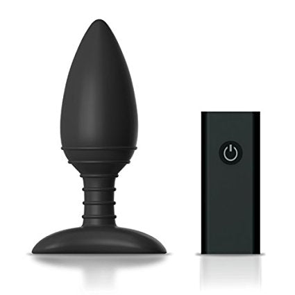 Nexus - Ace - Vibrerende Buttplug - Siliconen - Zwart-Erotiekvoordeel.nl