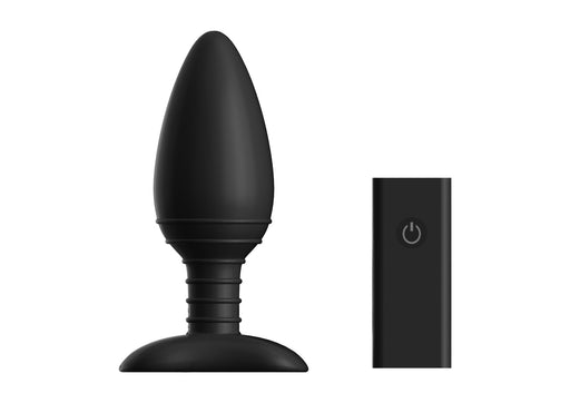 Nexus - Ace - Vibrerende Buttplug - Siliconen - Zwart-Erotiekvoordeel.nl