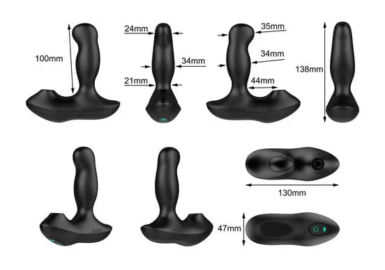 Nexus - Revo Air - Prostaat Vibrator met Luchtdruk Stimulatie-Erotiekvoordeel.nl