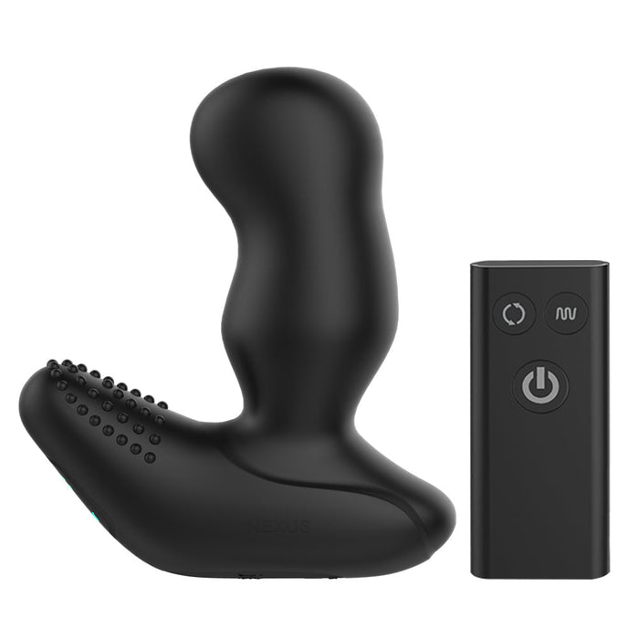 Nexus - Revo Extreme - Extra Brede Vibrerende en Roterende Prostaat Vibrator - Zwart-Erotiekvoordeel.nl